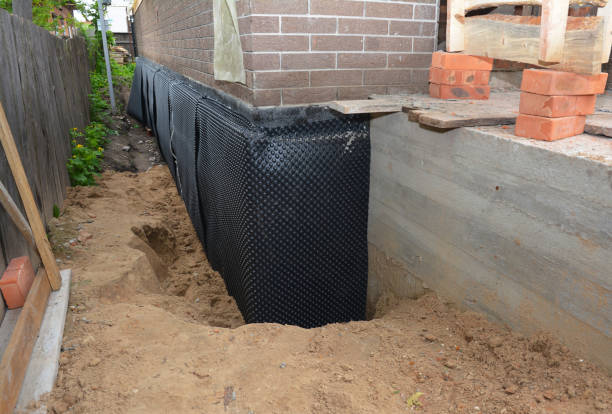 Crawl space vapor barrier installation in Lignum, VA